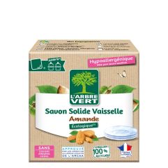 L'ARBRE VERT savon solide vaissel amande fr 125 g