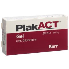 PlakACT Gel 0.2 % Chlorhexidin 20 Tb 5 g