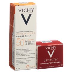 Vichy Capital Soleil UV Age + Lift CS15ml gratis 2023 Tb 40 ml