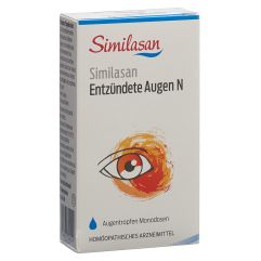 Similasan Entzündete Augen N Augentropfen 20 Monodosen à 0,40 ml