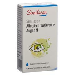 Similasan Allergisch reagierende Augen N Gtt Opht Monodosen 20 x 0.4 ml