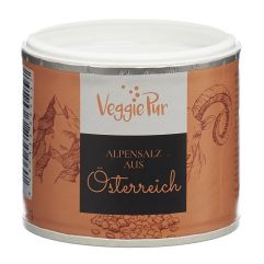 VeggiePur Alpensalz aus Österreich Ds 150 g