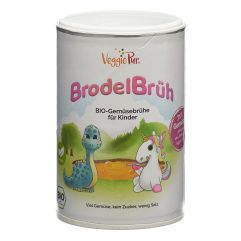 VEGGIEPUR Brodel Brüh Bouillon légum bio enf 200 g