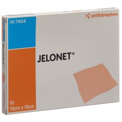 Jelonet Paraffingaze 10cmx10cm steril 10 Stk