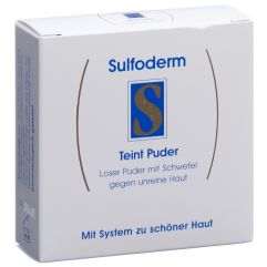 SULFODERM S teint poudre bte 20 g