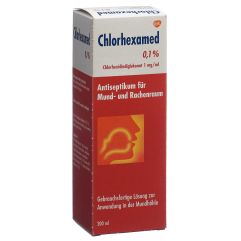 CHLORHEXAMED Lös 0.1 % Fl 200 ml