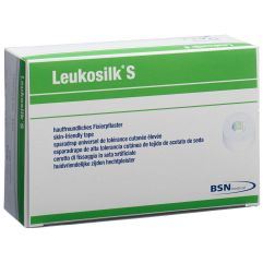 LEUKOSILK S sparadrap 9.2mx1.25cm blanc 24 pce