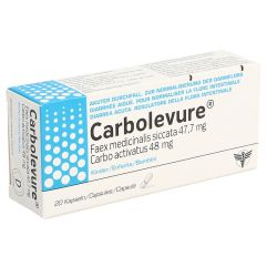 CARBOLEVURE caps enf 20 pce