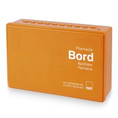 IVF BORD coffret plastique 26x17.5x8cm orange