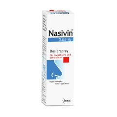 Nasivin 0.05 % Dosierspray für Erwachsene und Schulkinder 10 ml