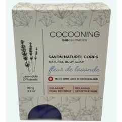 COCOONING Savon Naturel corps fleur de lavande