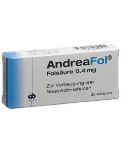 Andreafol 0.4 mg 30 Tabletten