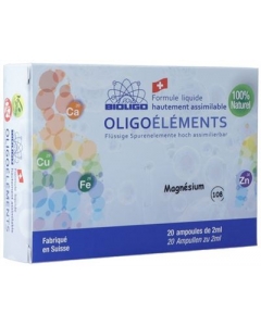 Bioligo Magnésium Lös oligoformes pour préparation de comptoir 500 ml