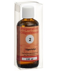 Bioligo POE 2 Digestoligo Préparation d'oligoéléments/Radis noir Fl 100 ml