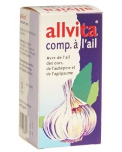 Allvita Knoblauch comp. Drag Glasfl 420 Stk