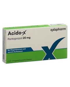 Acido-X 20 mg 7 Magensaftresistente Filmtabletten