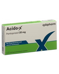 Acido-X 20 mg 14 Magensaftresistente Filmtabletten