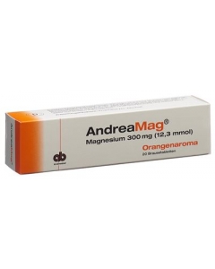 AndreaMag 300 mg (12,3 mmol) Orangenaroma 20 Brausetabletten