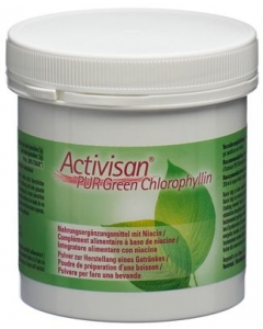 Activisan PUR Green Chlorophyllin Plv Nahrungsergänzung mit Niacin Ds 90 g