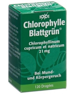 1001 Chlorophylle Blattgrün 120 Dragées
